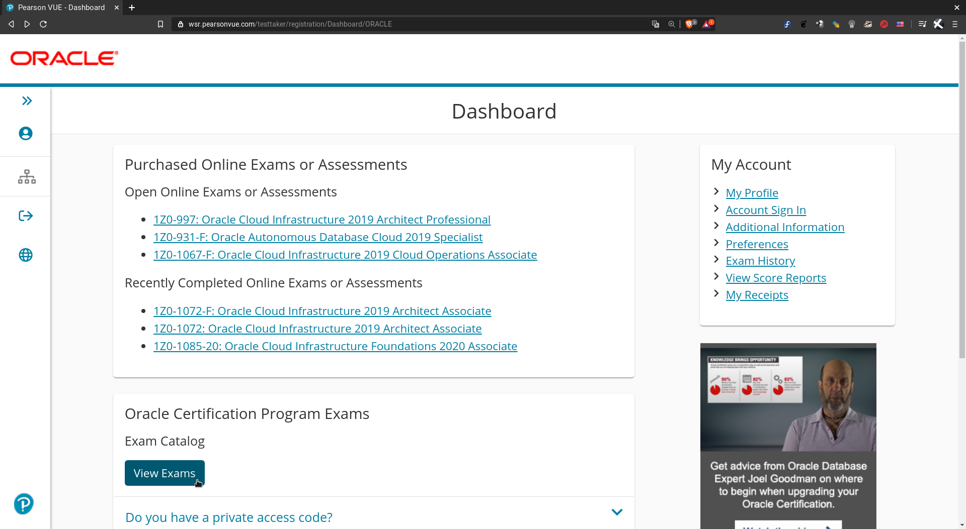 Exam 1z0-1085-22 Guide Materials