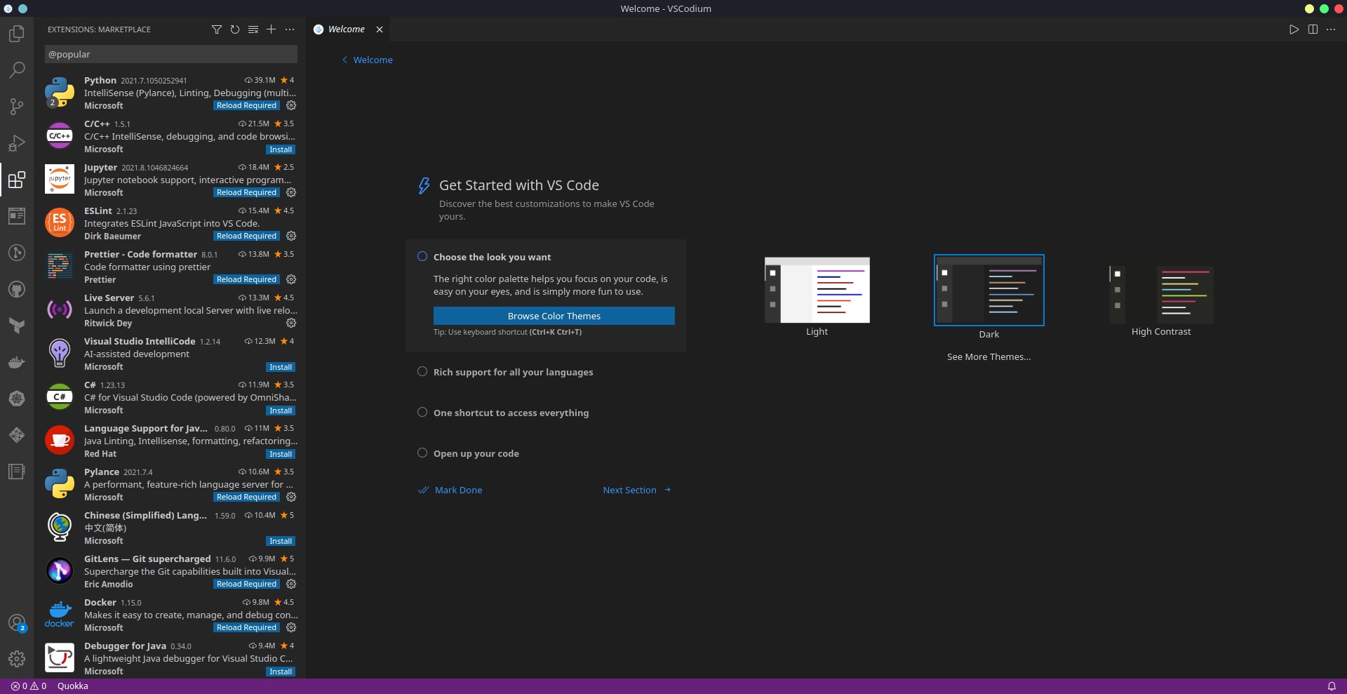 VSCodium con Extensiones /images/vscodium/vscodium.jpg